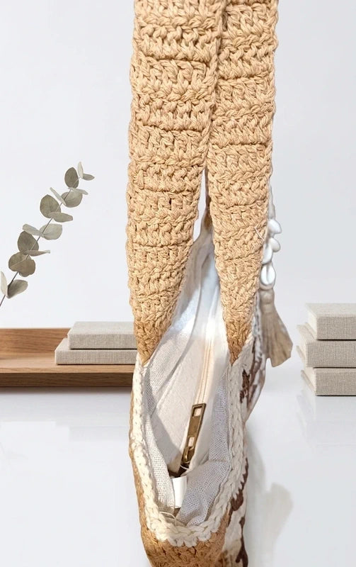 Bolso de ganchillo (Earth & Coffee)