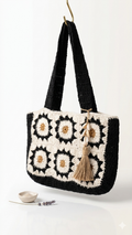 Bolso de ganchillo (Black & White)