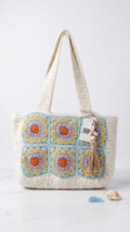 Bolso de ganchillo (Pastel Mix)