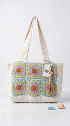 Bolso de ganchillo (Pastel Mix)