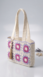 Bolso de ganchillo (Berry Mix)